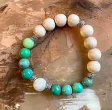 Load image into Gallery viewer, Growth &amp; Prosperity | CHRYSOPRASE, AQUAMARINE
