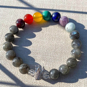 Chakra Bracelet, Seven Chakras, Pride bracelet