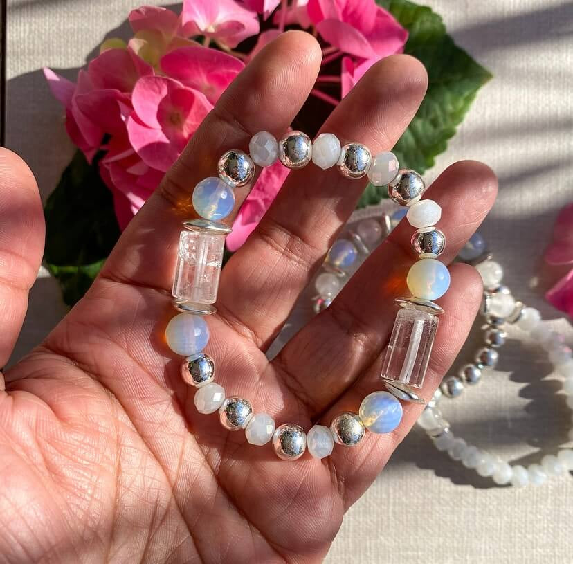 Manifestation & Success | Lakshmi Stack | OPALITE, SELENITE, HEMATITE, QUARTZ