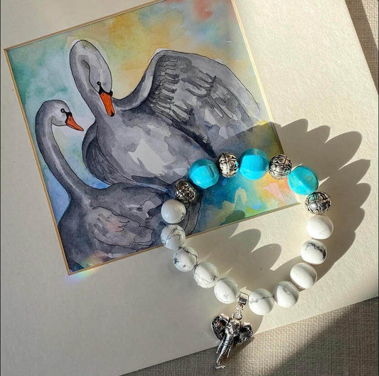 Power & Success | TURQUOISE, WHITE BUFFALO STONE