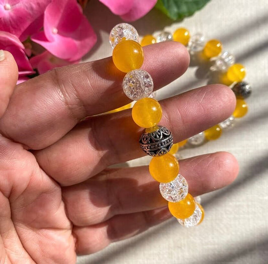 Positivity & Optimism  | YELLOW JASPER, QUARTZ