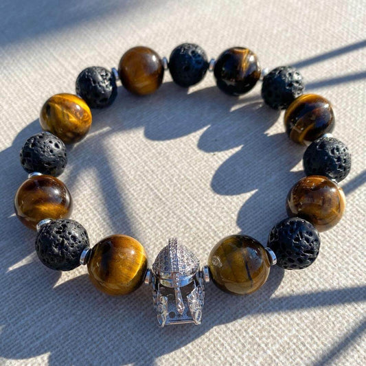 Resilience & Endurance| TIGERS EYE, LAVA STONE