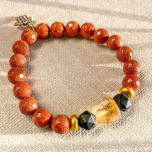 Load image into Gallery viewer, Brave &amp; Bold | CITRINE, GOLDSTONE, ONYX
