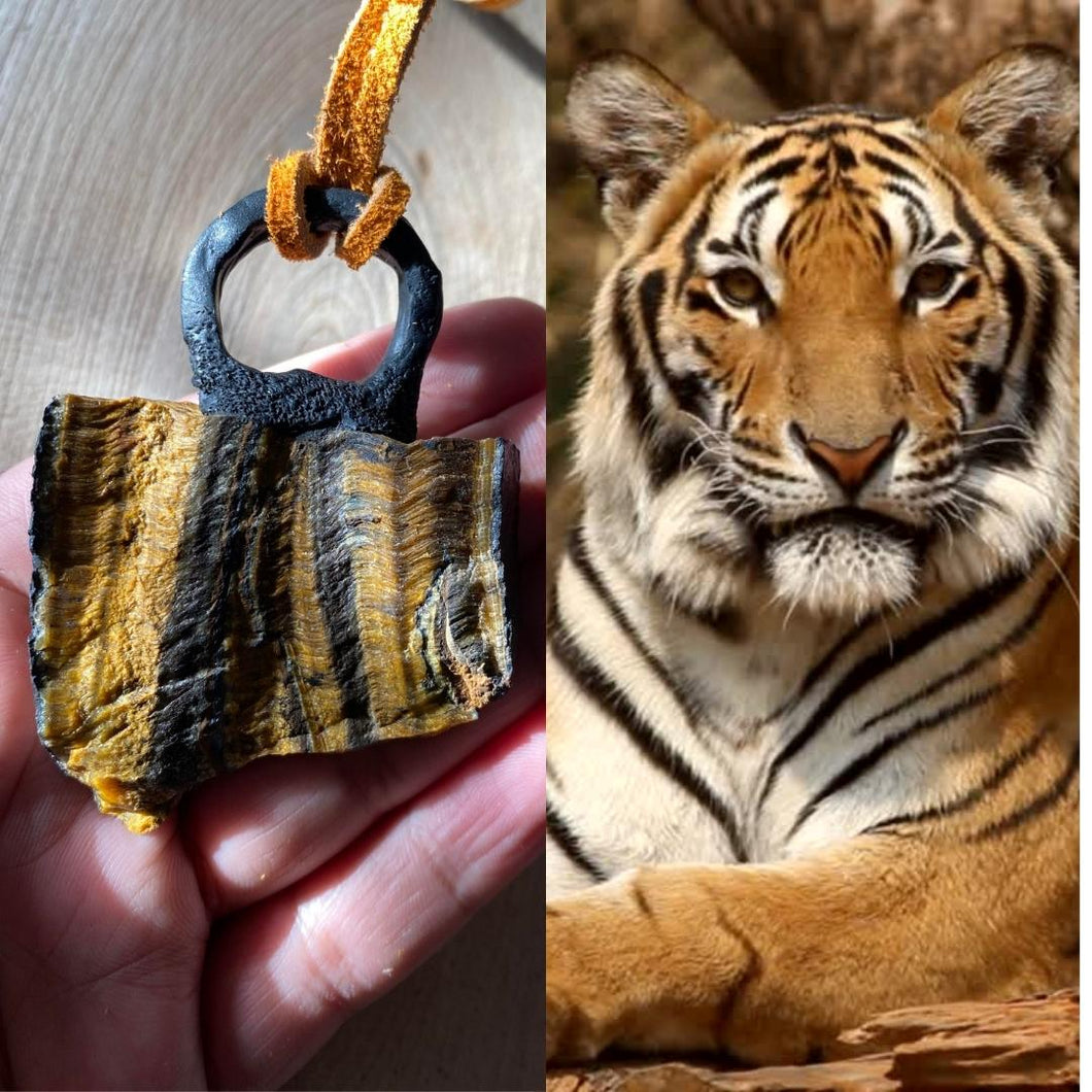 Tiger shop eye amulet