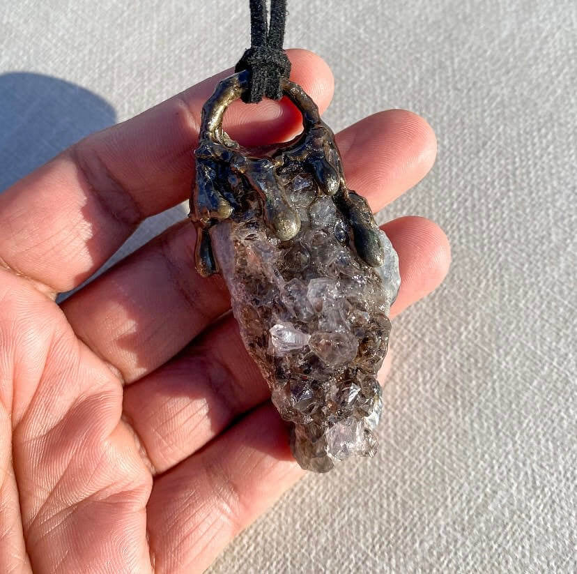 BLACK AMETHYST Cleansing, Protection, Grounding