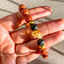 Load image into Gallery viewer, Brave &amp; Bold | CITRINE, GOLDSTONE, ONYX
