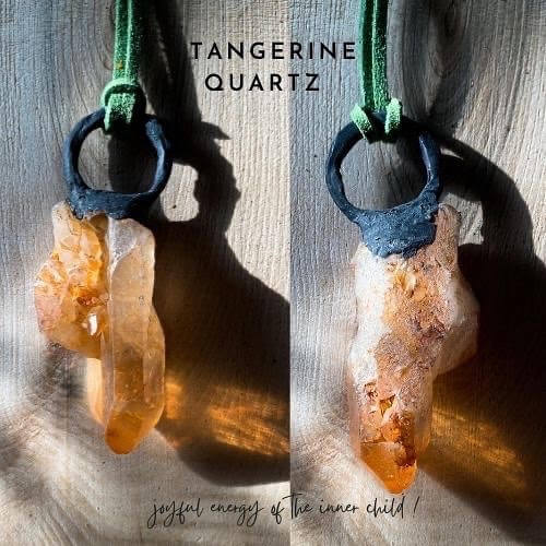 TANGERINE QUARTZ | Creativity, Sensuality, Vitality